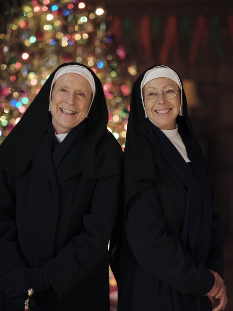 Judy Parfitt and Jenny Agutter in 'Call the Midwife Holiday Special'