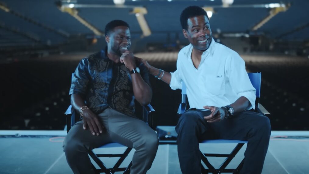 Kevin Hart and Chris Rock in 'Headliners Only'