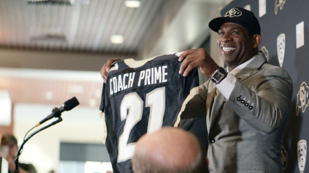 Deion Sanders en el documental 'Coach Prime' de Prime Video