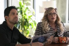 Adam Rodriguez as Luke Alvez and Kirsten Vangsness as Penelope Garcia in 'Criminal Minds: Evolution' - 'Pay-Per-View'