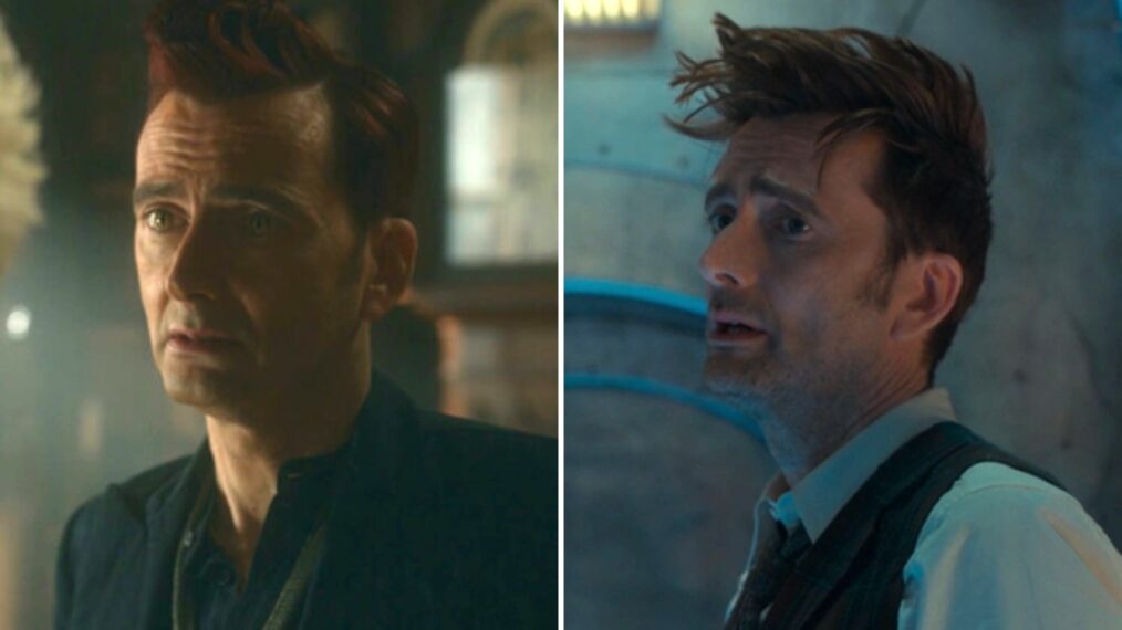 David Tennant in 'Good Omens' and 'Doctor Who'