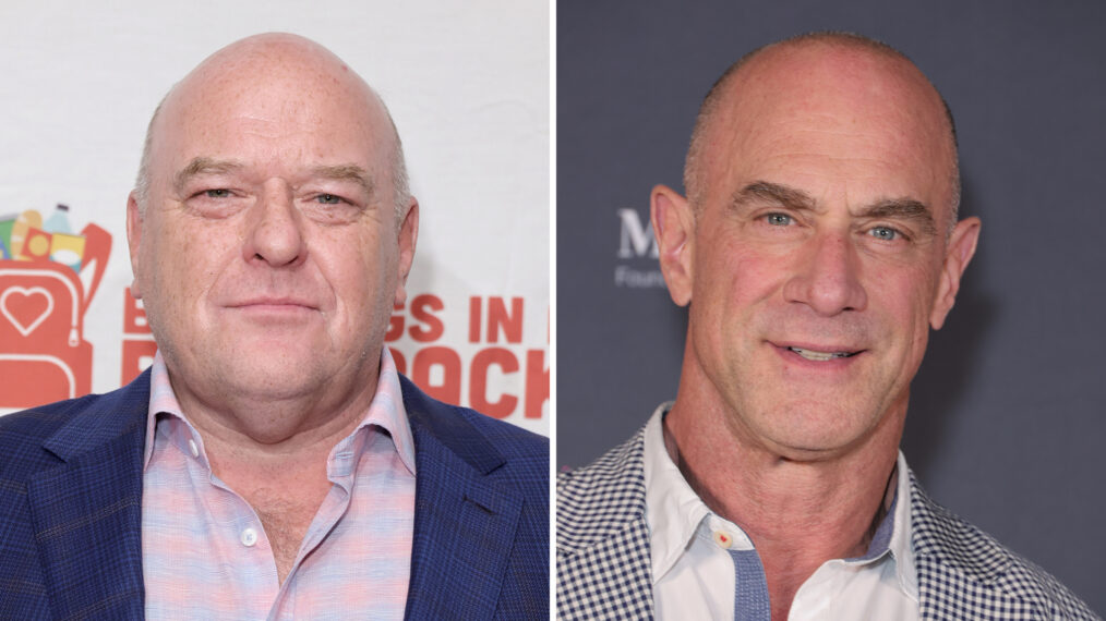 Dean Norris and Christopher Meloni