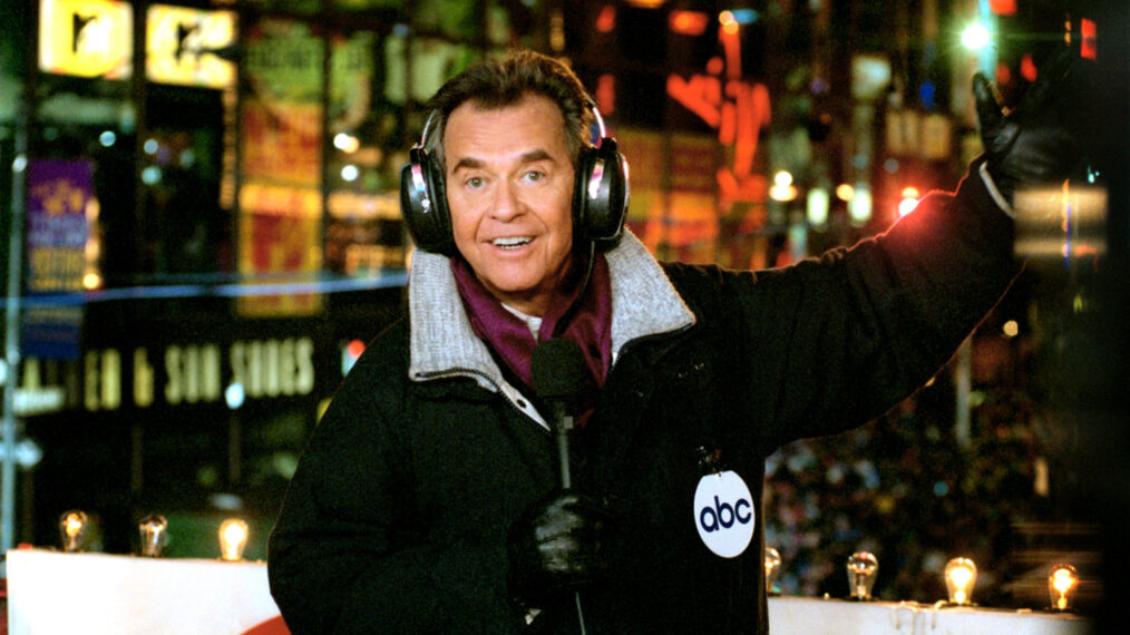 Dick Clark hosting 'Dick Clark's New Years' Rockin' Eve'