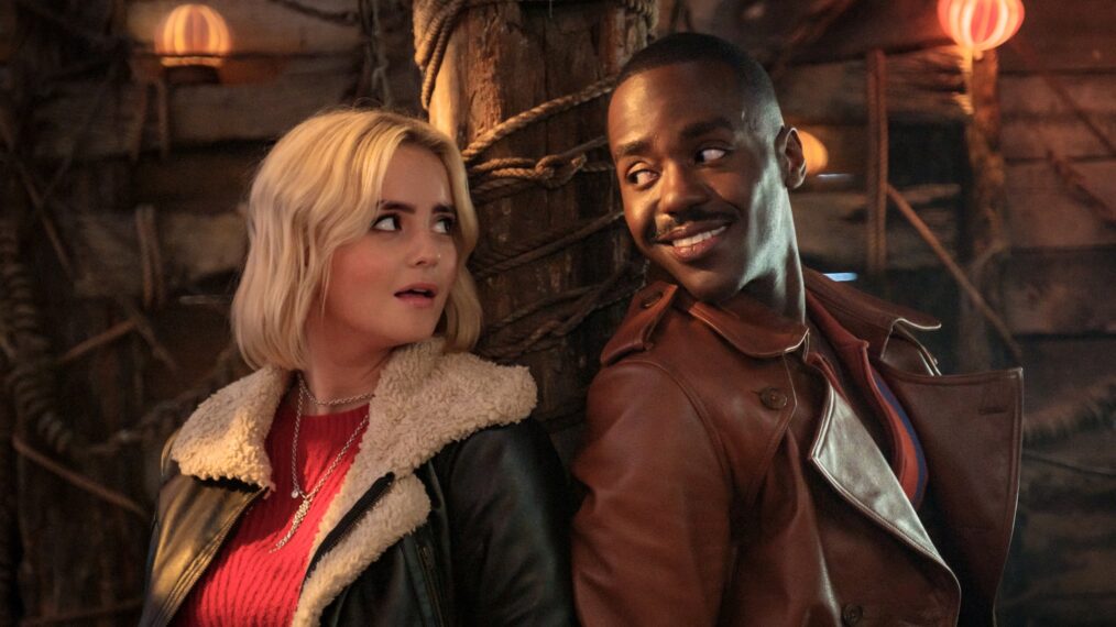 Millie Gibson and Ncuti Gatwa in 'Doctor Who' 2023 Christmas Special