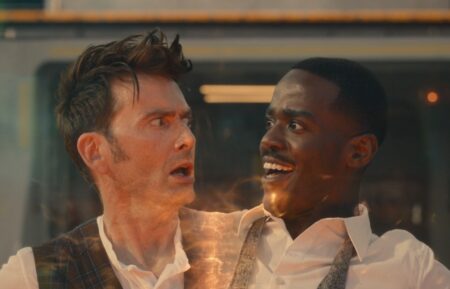 David Tennant and Ncuti Gatwa in 'Doctor Who'