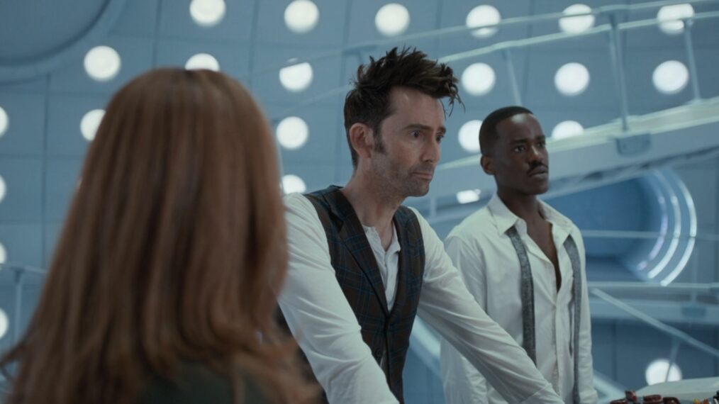 Catherine Tate, David Tennant, and Ncuti Gatwa — 'Doctor Who'