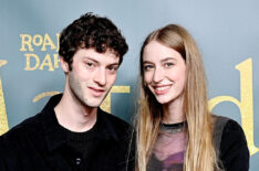 Dominic Sessa and Lauren Gant attend Roald Dahl's Matilda The Musical Special Screening in December 2022