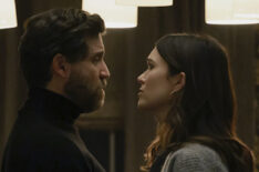 Edgar Ramírez as Dr. Paolo Macchiarini, Mandy Moore as Benita Alexander in 'Dr. Death' - Season 2 Episode 3