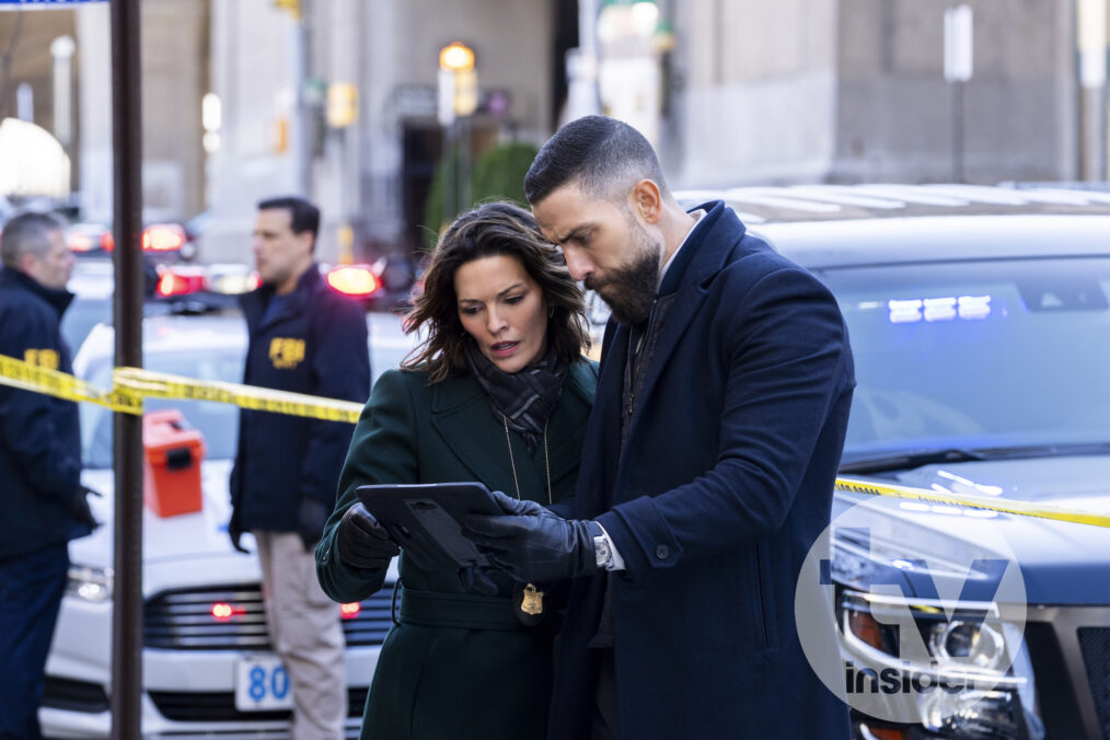 Alana De La Garza and Zeeko Zaki in 'FBI' - 'All the Rage'