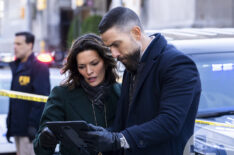 Alana De La Garza and Zeeko Zaki in 'FBI' - 'All the Rage'