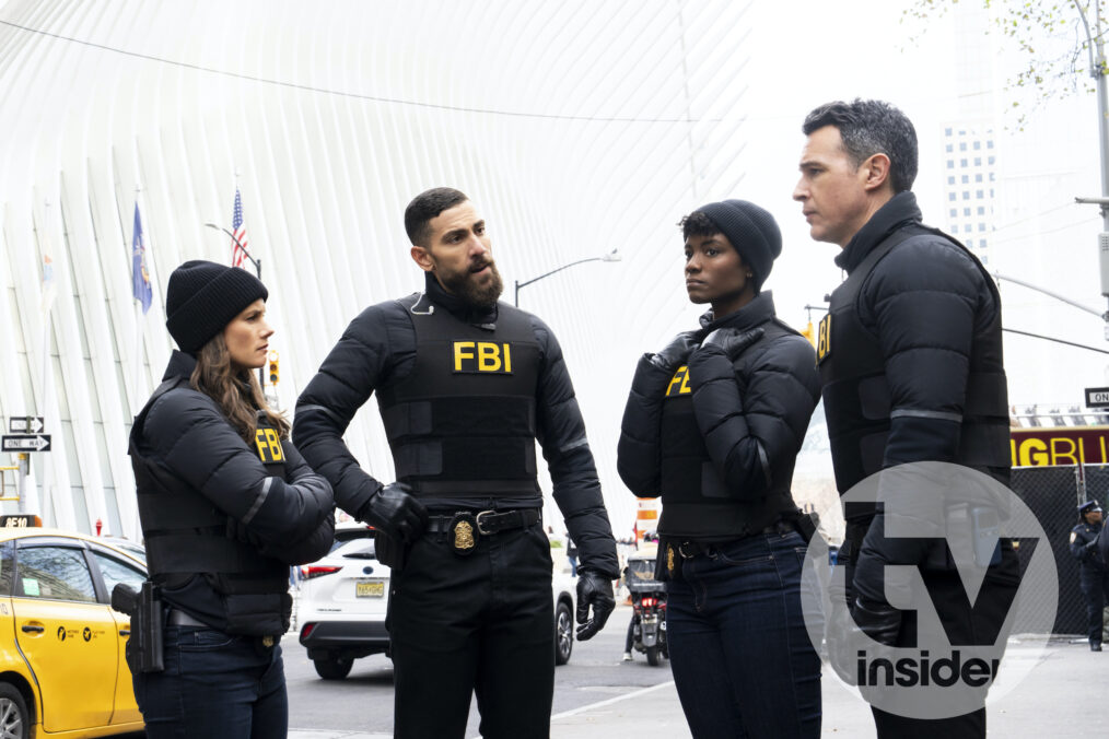 Missy Peregrym, Zeeko Zaki, Katherine Renee Kane, and John Boyd in 'FBI'