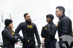 Missy Peregrym, Zeeko Zaki, Katherine Renee Kane, and John Boyd in 'FBI'