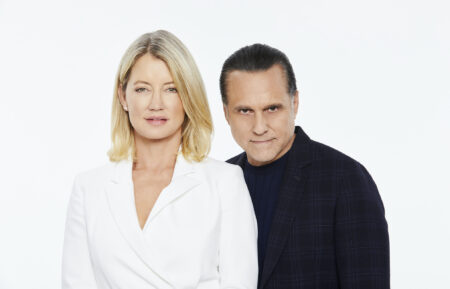 Cynthia Watros and Maurice Benard in 'General Hospital'