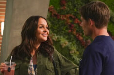 Camilla Luddington as Jo and Chris Carmack as Link in 'Grey's Anatomy'