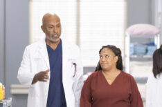 James Pickens Jr. as Richard Webber and Chandra Wilson as Miranda Bailey in 'Grey's Anatomy'