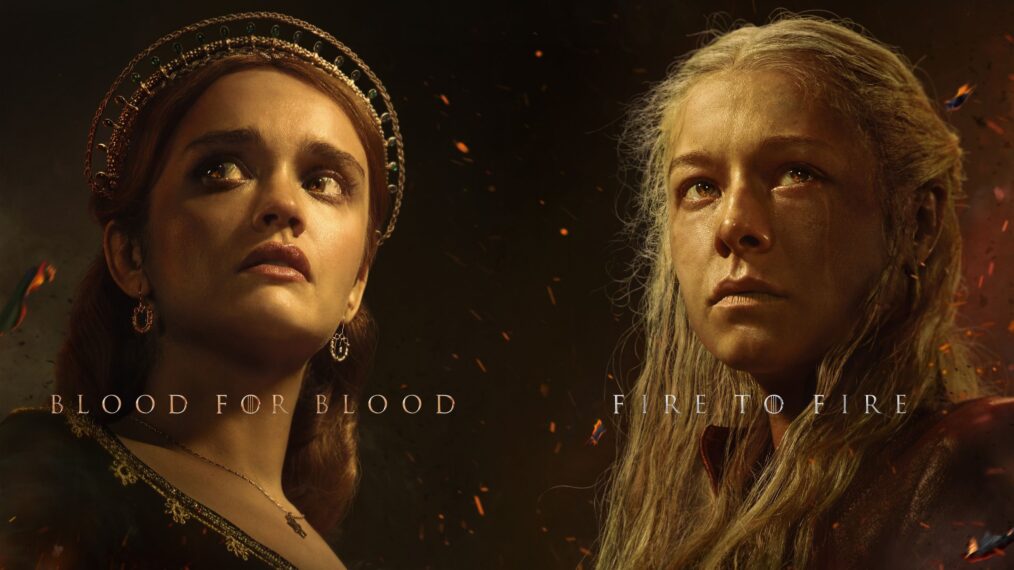 Olivia Cooke and Emma D'Arcy for 'House of the Dragon'