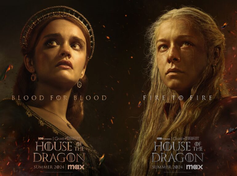 Olivia Cooke and Emma D'Arcy for 'House of the Dragon' 