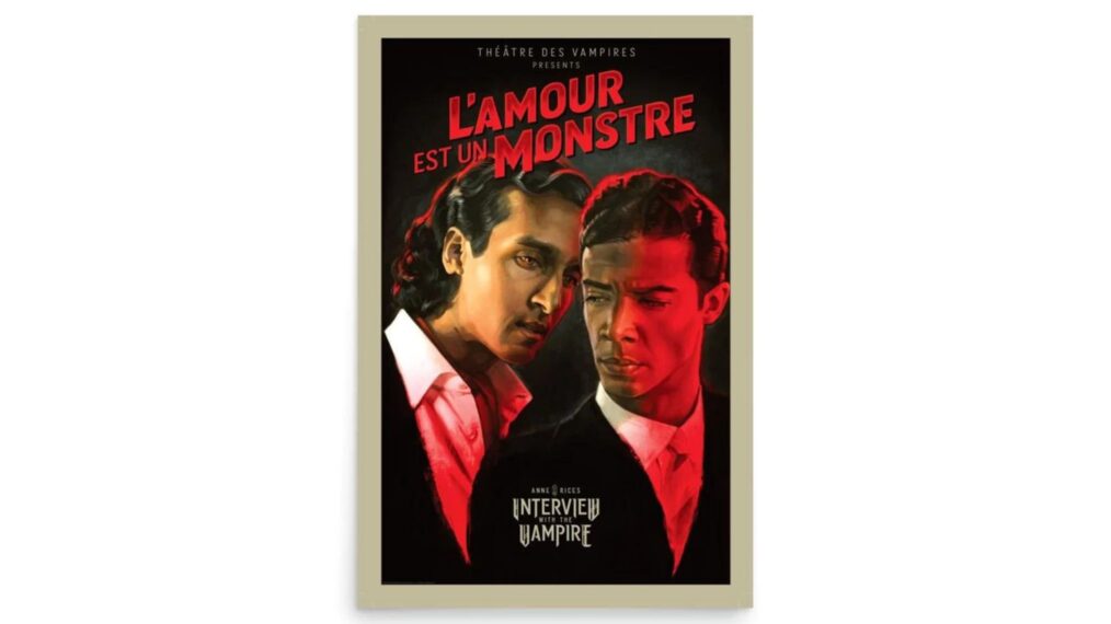 'Interview With the Vampire' Season 2 Louis and Armand poster