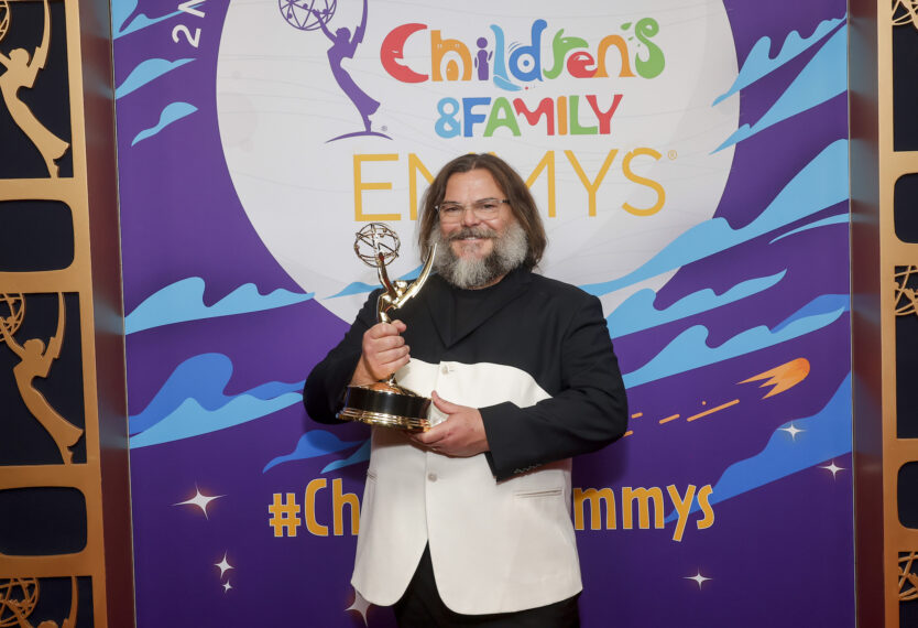 Jack Black en los Emmy infantiles y familiares
