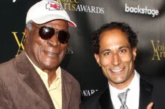 John Amos and his son K.C. Amos