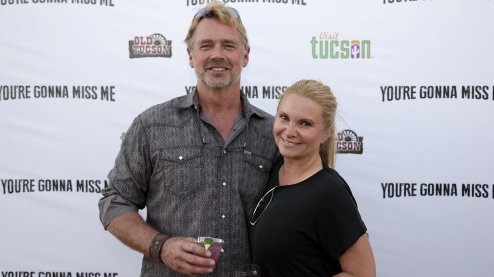 John Schneider and Alicia Allain