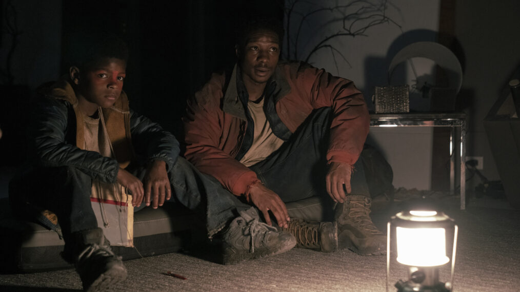 Keivonn Woodard & Lamar Johnson in The Last of Us