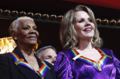 Dionne Warwick and Renée Fleming attend the 46th Kennedy Center Honors at The Kennedy Center on December 03, 2023 in Washington, DC.