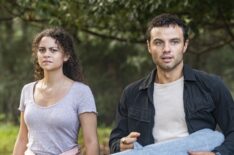 Lily Santiago and Josh McKenzie in 'La Brea' - Season 3