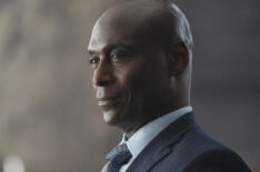 Lance Reddick as Zeus in 'Percy Jackson and the Olympians' Season 1