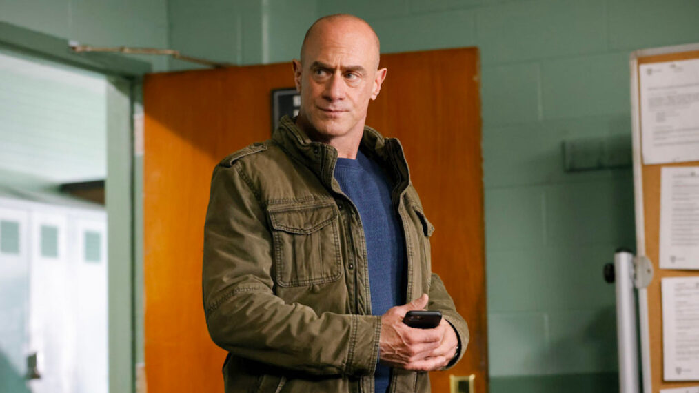Christopher Meloni as Elliot Stabler in 'Law & Order: Organized Crime'