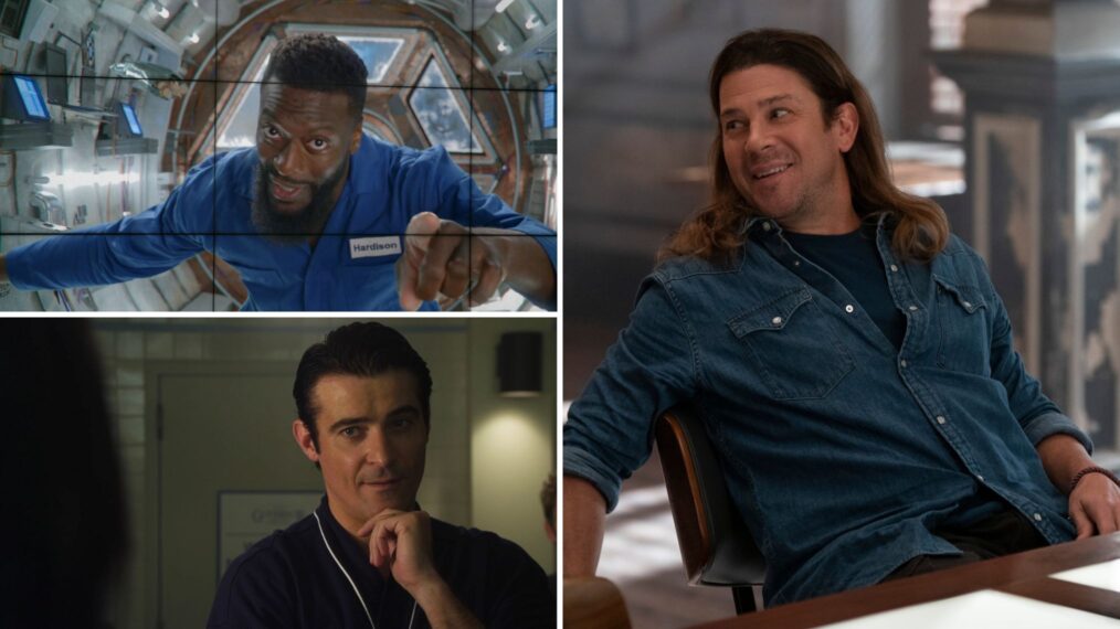 Aldis Hodge and Christian Kane — 'Leverage: Redemption'; Goran Visnjic — 'Leverage'