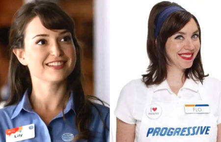 Lily AT&T commercial and Flo from Progressive