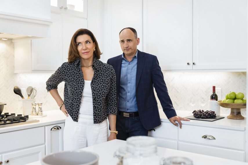 David Visentin and Hilary Farr for 'Love It or List It'