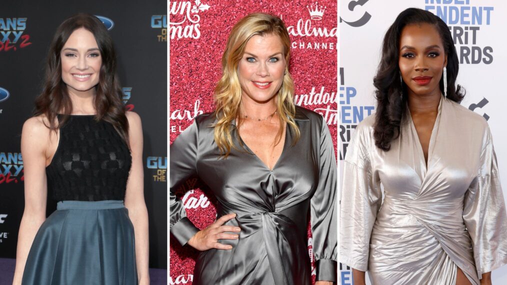 Mallory Jansen, Alison Sweeney, and Deborah Ayorinde