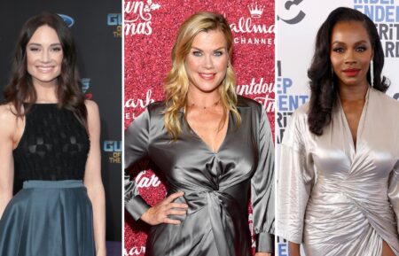 Mallory Jansen, Alison Sweeney, and Deborah Ayorinde