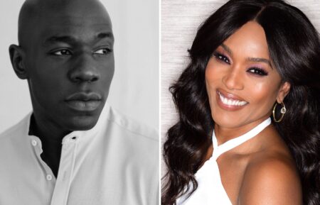 McKinley Belcher III and Angela Bassett