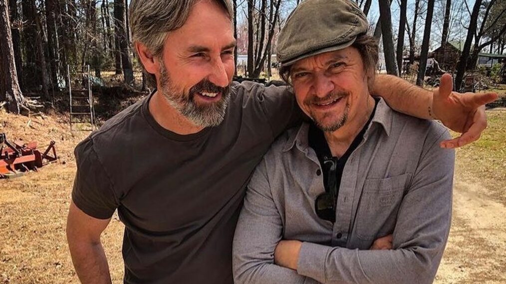 Mike Wolfe and Jersey Jon on American Pickers