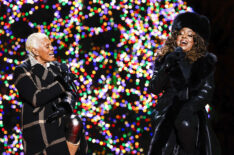 Dionne Warwick and Ledisi perform in the 2023 National Christmas Tree Lighting
