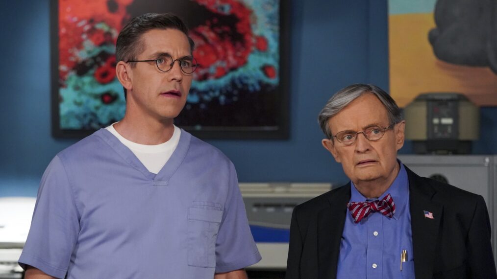 Brian Dietzen and David McCallum in 'NCIS' - 'Birds of a Feather'