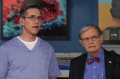 Brian Dietzen and David McCallum in 'NCIS' - 'Birds of a Feather'