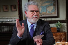 John Larroquette as Dan Fielding in 'Night Court' Christmas episode - Season 2