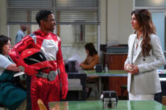 Marcus Bailey as Ranger Doug, India de Beaufort as Olivia in 'Night Court' - Season 2, Episode 1