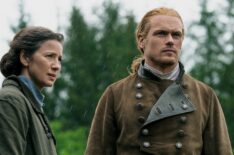 Caitriona Balfe and Sam Heughan in 'Outlander' Season 7