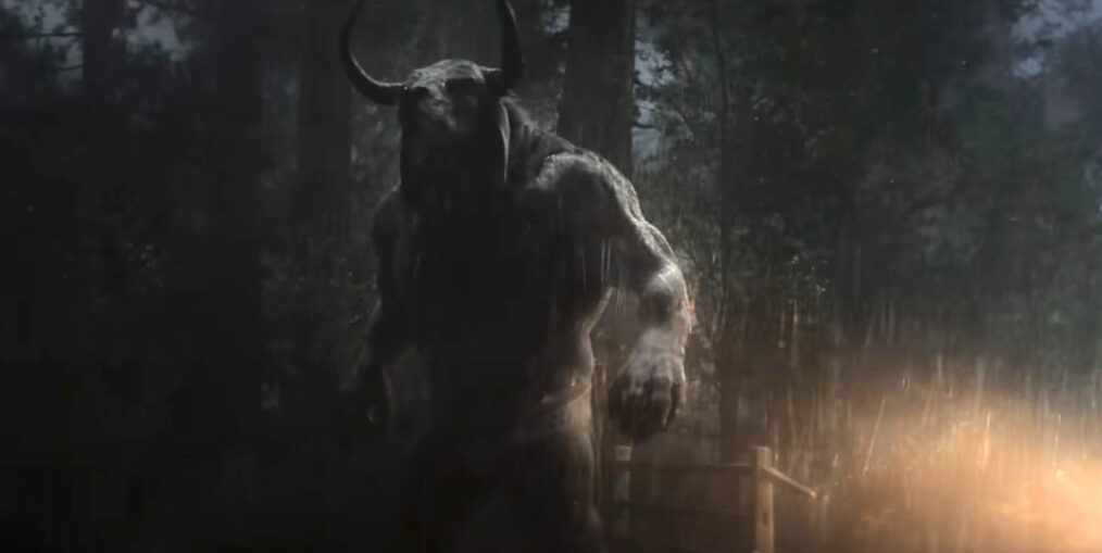 The Minotaur from 'Percy Jackson and the Olympians' Season 1 Episode 1