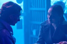 Mason Alexander Park as Ian and Alice Kremelberg as Rachel in 'Quantum Leap' - Season 2