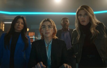 Nanrisa Lee, Mason Alexander Park, Ernie Hudson, and Caitlin Bassett in 'Quantum Leap' - Season 2