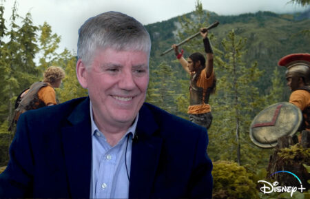 Rick Riordan watches 'Percy Jackson' Capture the Flag scene in TV Insider interview