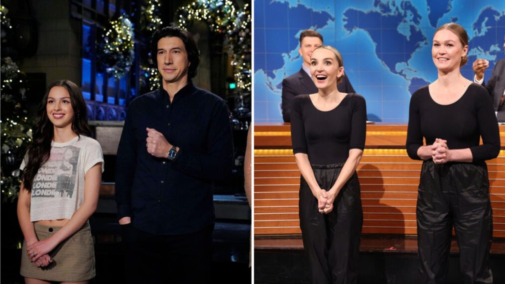 ‘SNL’ Highlights: Adam Driver Plays a Baby, Julia Stiles Cameos