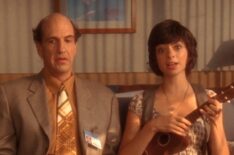 Sam Lloyd and Kate Micucci in 'Scrubs' Season 8