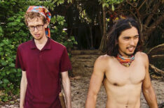 Drew Basile and Austin Li Coon in 'Survivor' - Season 45, Episode 12